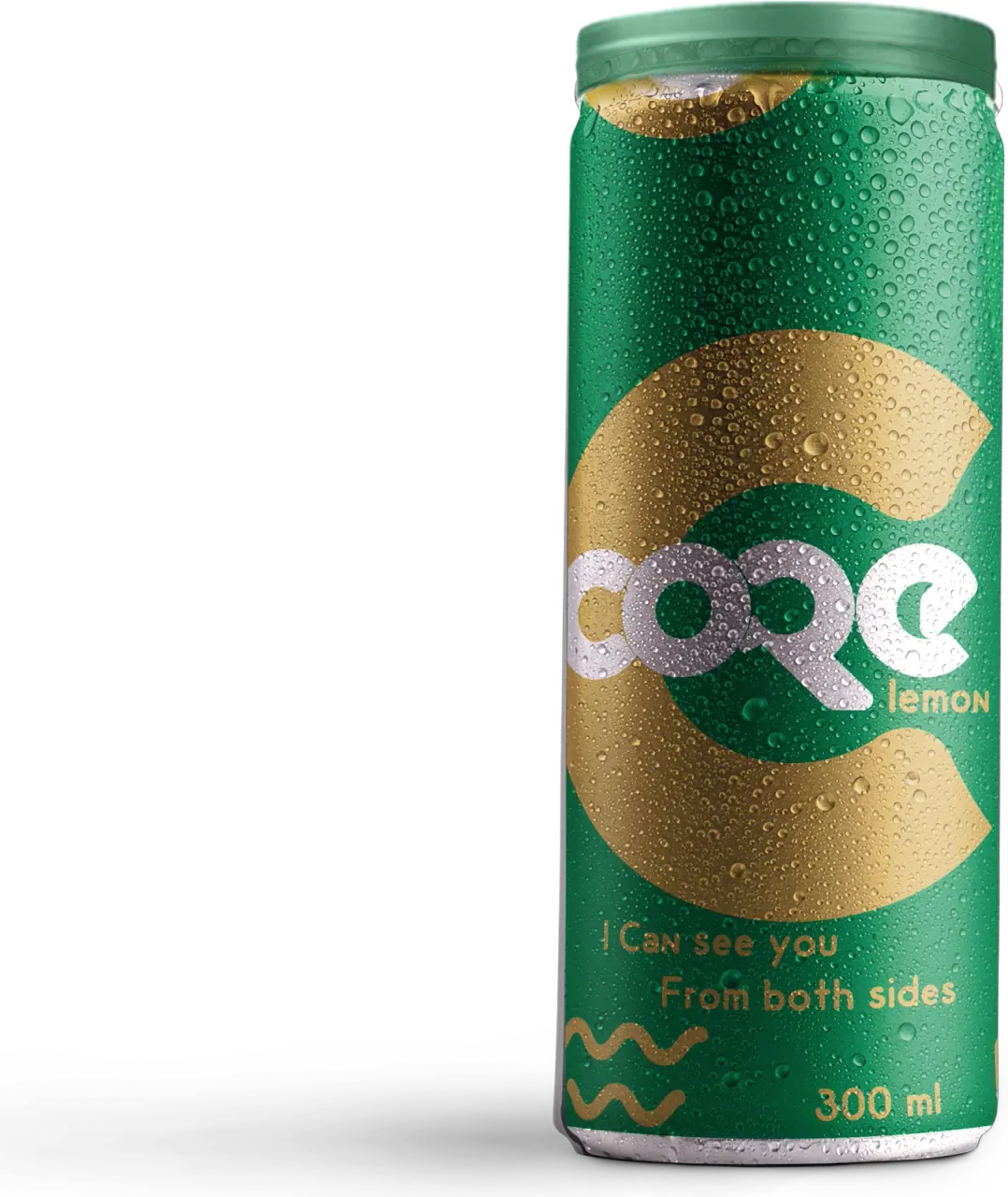 CORE Lemon Lime, front of the can